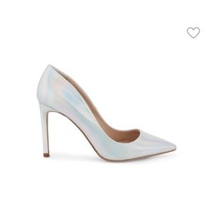 Charles David Rivals Iridescent Metallic Pumps